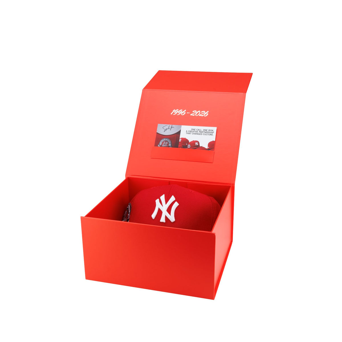 Spike Lee x New York Yankees 30th Anniversary Red Wool 59FIFTY Fitted Hat