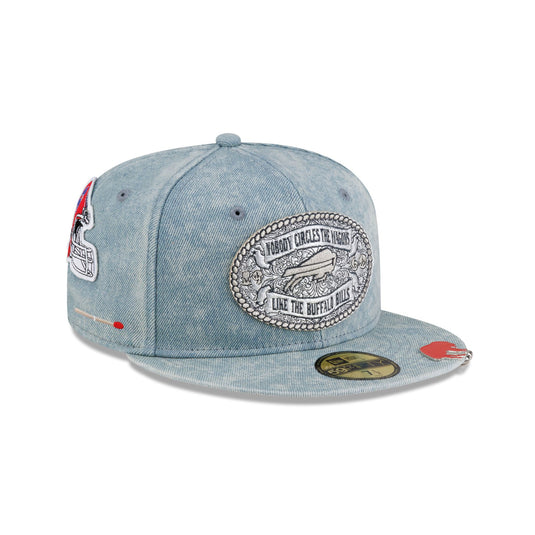 Buffalo Bills Dion Dawkins Design Lab Denim 59FIFTY Fitted Hat - New Era Cap