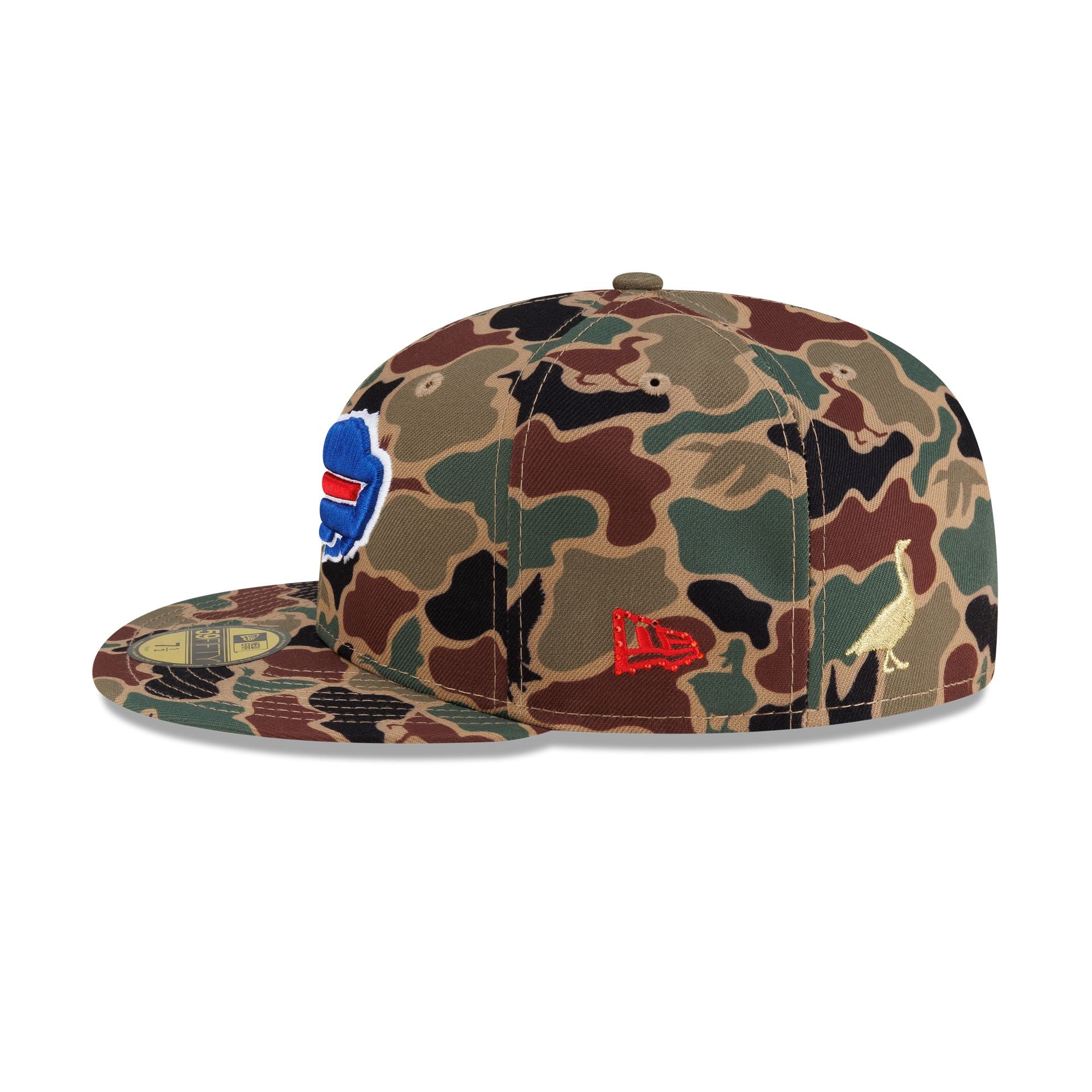 Buffalo Bills Dion Dawkins Design Lab Camo 59FIFTY Fitted Hat