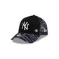 New York Yankees Dion Dawkins Design Lab Camo 9FORTY A-Frame Trucker Hat