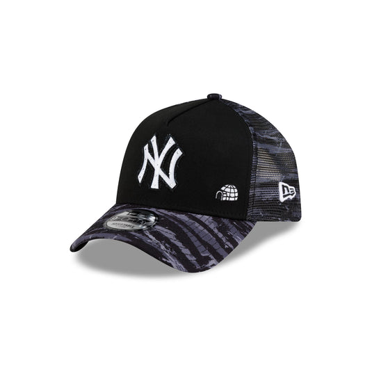 New York Yankees Dion Dawkins Design Lab Camo 9FORTY A-Frame Trucker Hat - New Era Cap