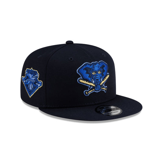 Athletics Dion Dawkins Design Lab Navy 9FIFTY Snapback Hat - New Era Cap