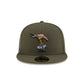 Rodrigo Roji x New Era Cap Soccer Olive Green 59FIFTY Fitted Hat