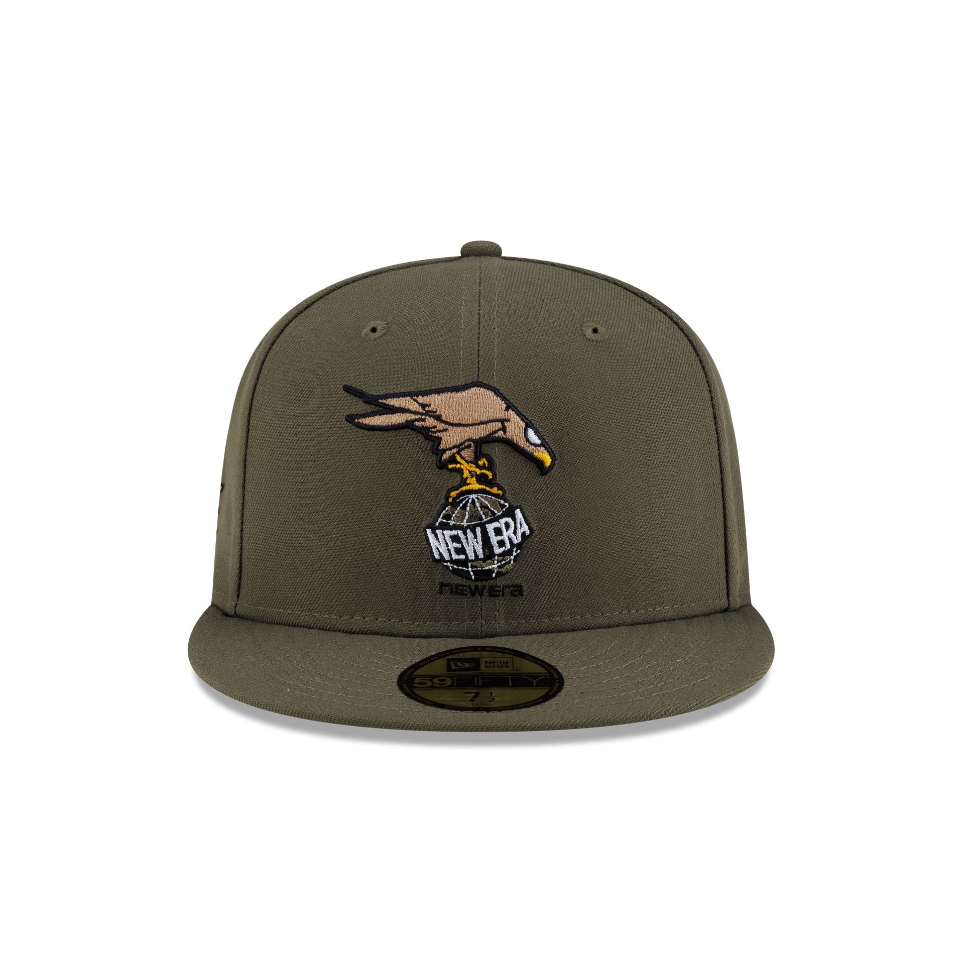 Rodrigo Roji x New Era Cap Soccer Olive Green 59FIFTY Fitted Hat