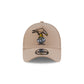 Rodrigo Roji x New Era Cap Soccer Khaki 9FORTY A-Frame Snapback Hat