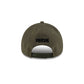 Rodrigo Roji x New Era Cap Soccer Olive Green 9FORTY A-Frame Snapback Hat