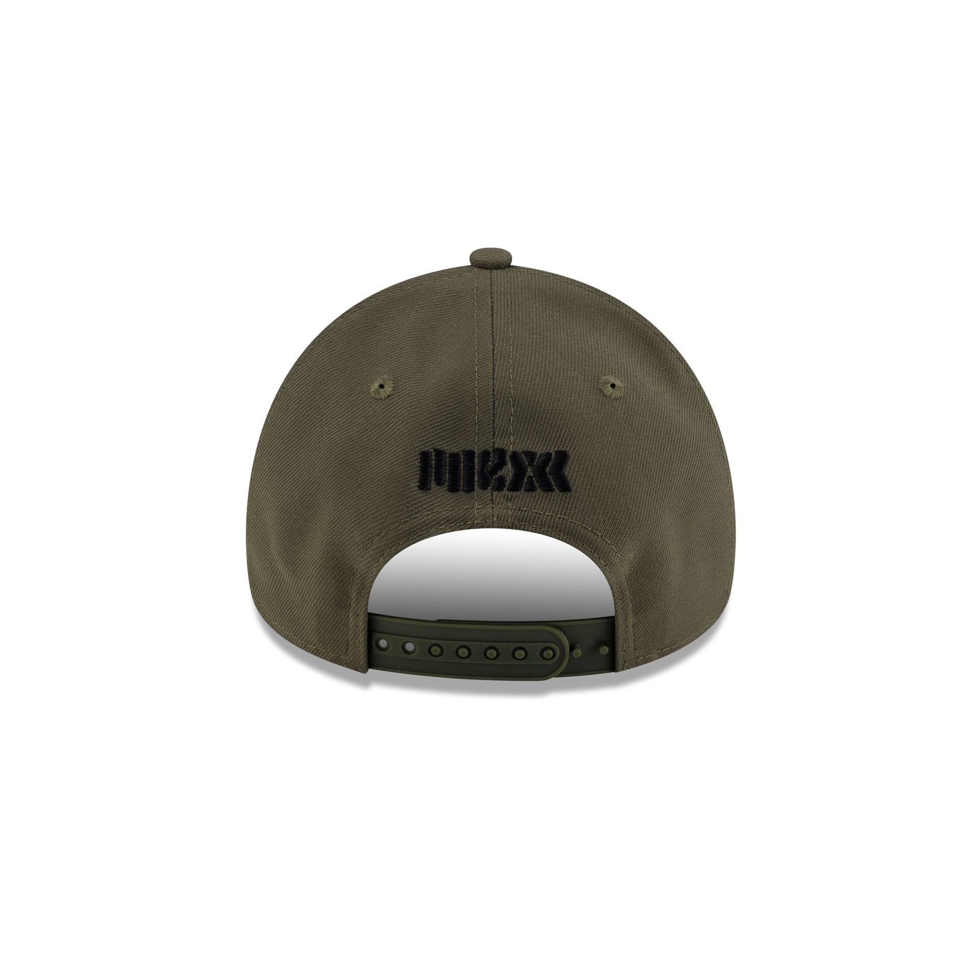 Rodrigo Roji x New Era Cap Soccer Olive Green 9FORTY A-Frame Snapback Hat