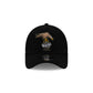 Rodrigo Roji x New Era Cap Soccer Black 9FORTY A-Frame Snapback Hat