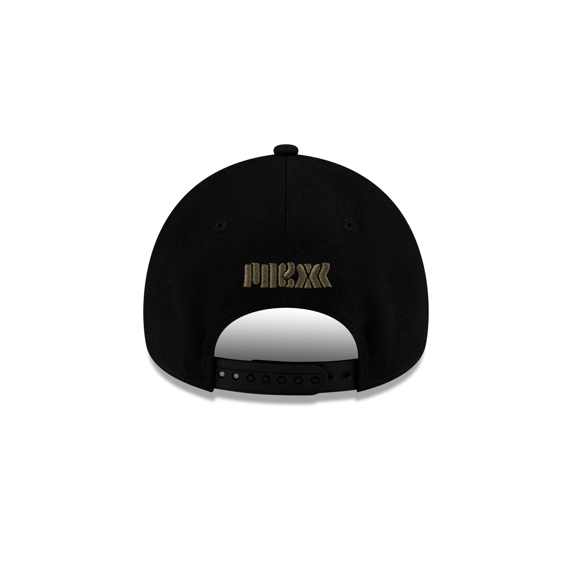 Rodrigo Roji x New Era Cap Soccer Black 9FORTY A-Frame Snapback Hat