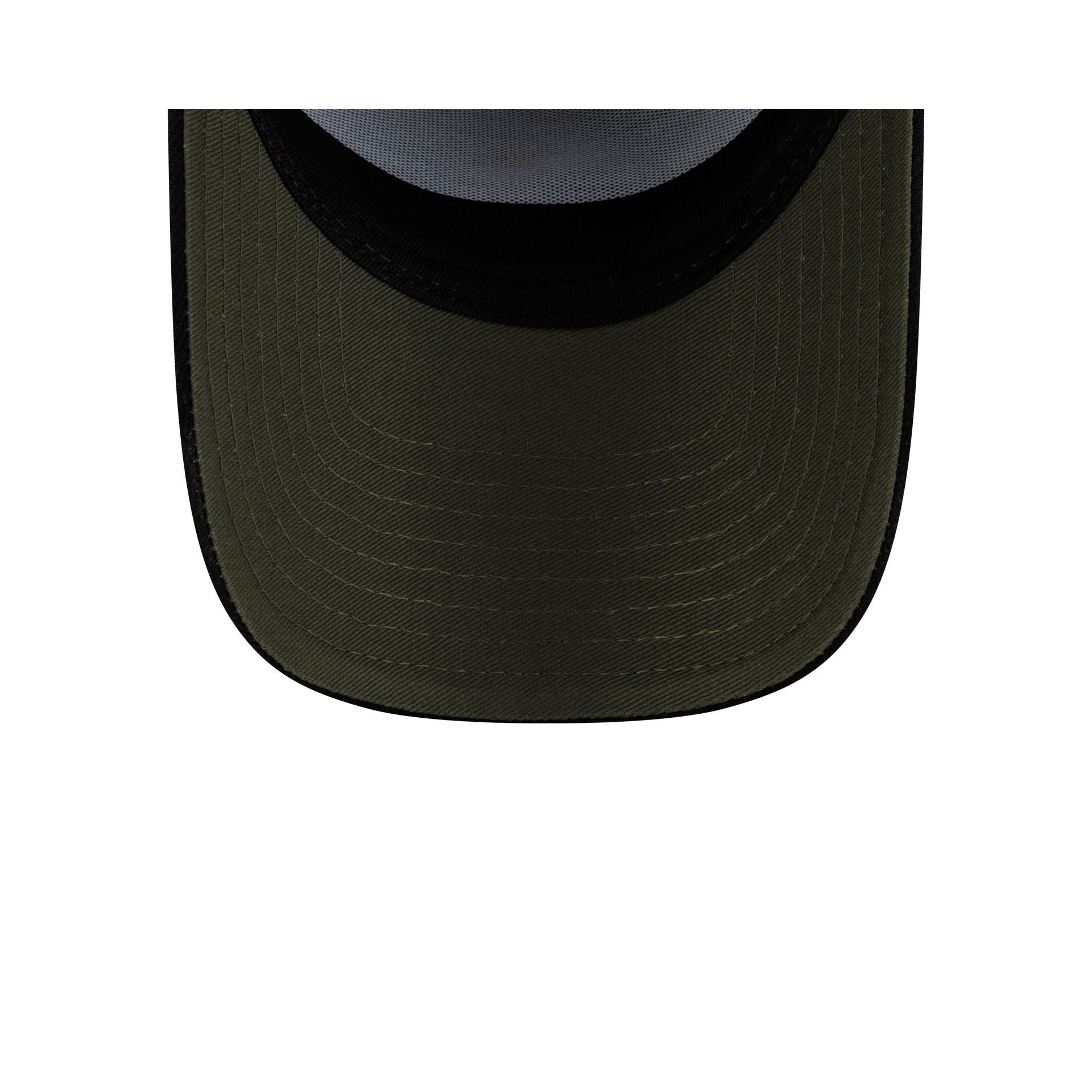 Rodrigo Roji x New Era Cap Soccer Black 9FORTY A-Frame Snapback Hat