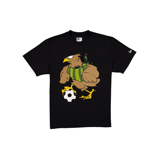 Rodrigo Roji x New Era Cap Soccer Black T-Shirt - New Era Cap