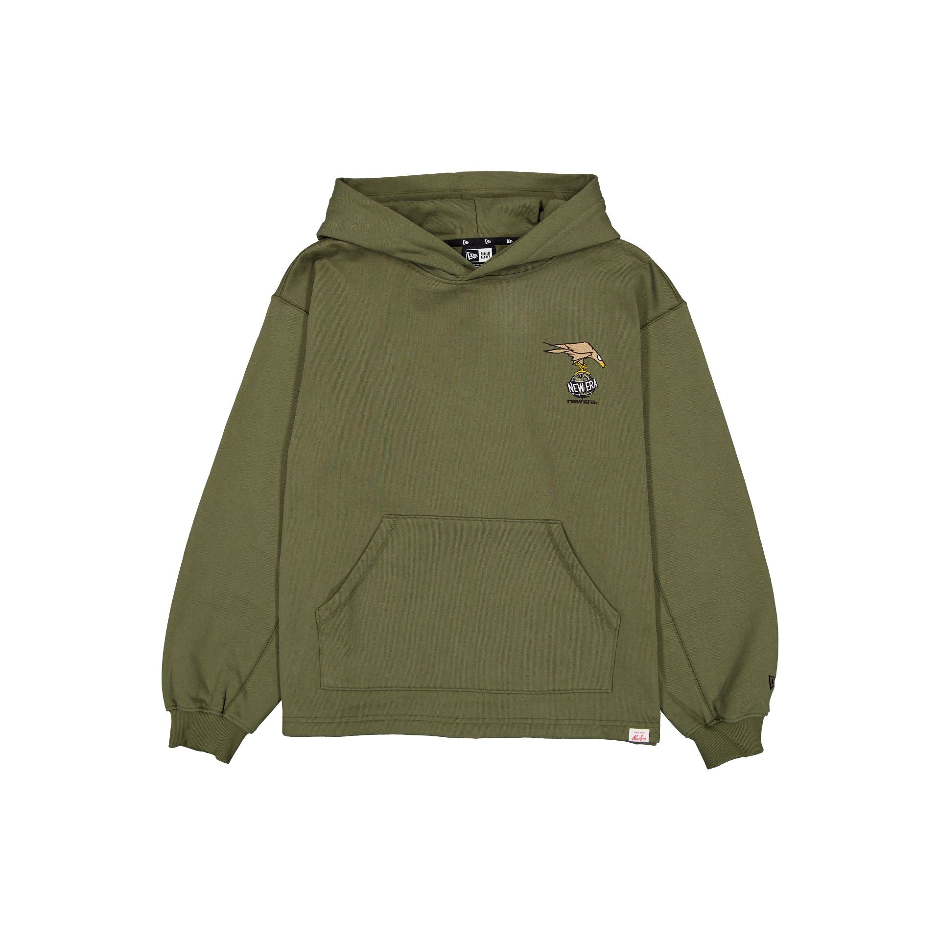 Rodrigo Roji x New Era Cap Soccer Olive Green Hoodie