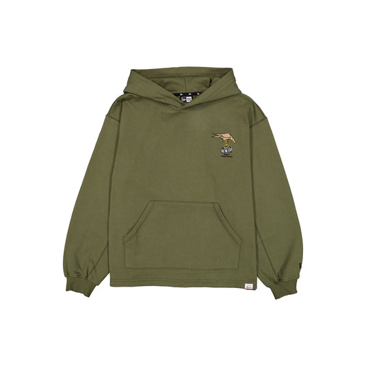 Rodrigo Roji x New Era Cap Soccer Olive Green Hoodie - New Era Cap