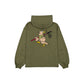 Rodrigo Roji x New Era Cap Soccer Olive Green Hoodie