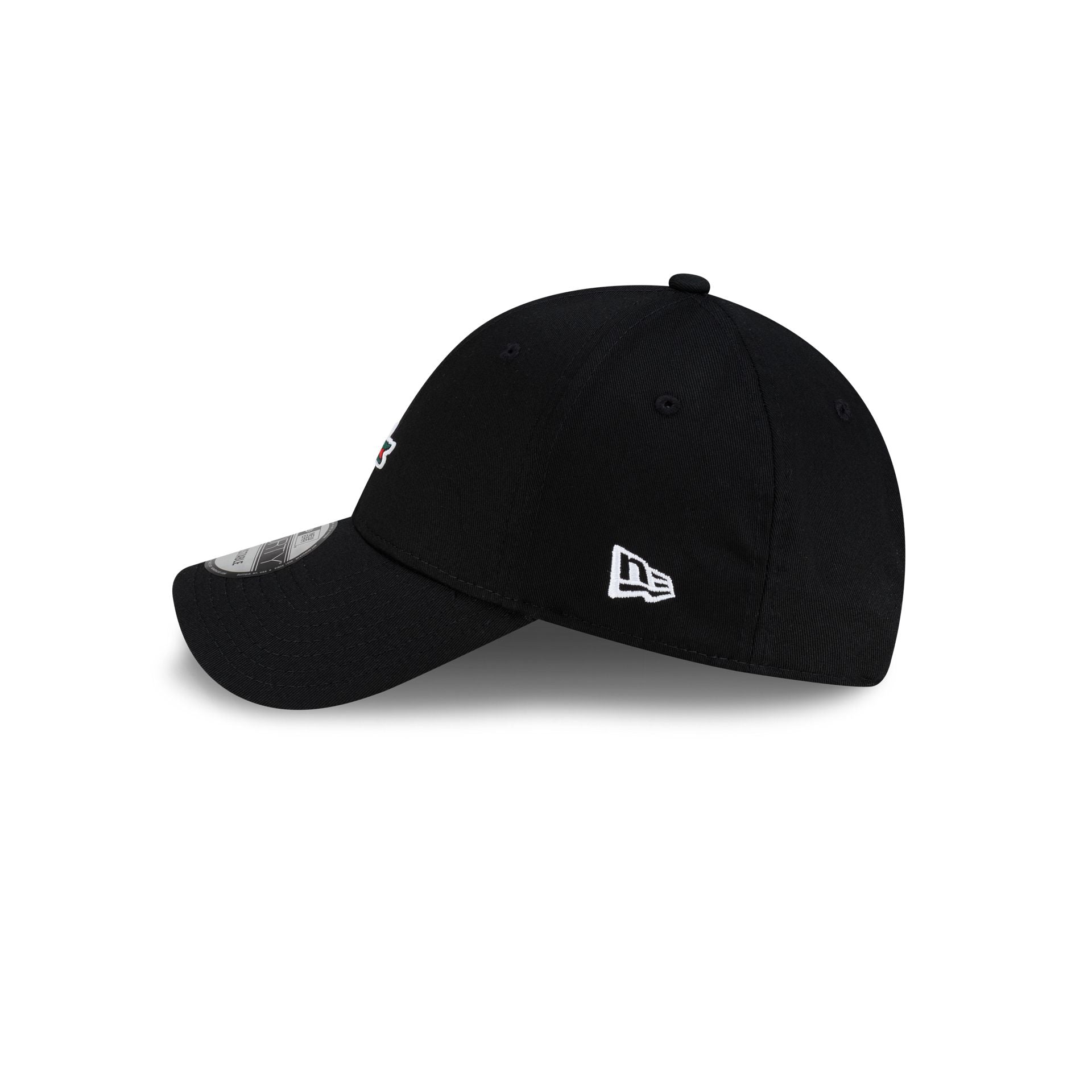 New Era Cap x Lacoste Black 9FORTY Adjustable Hat