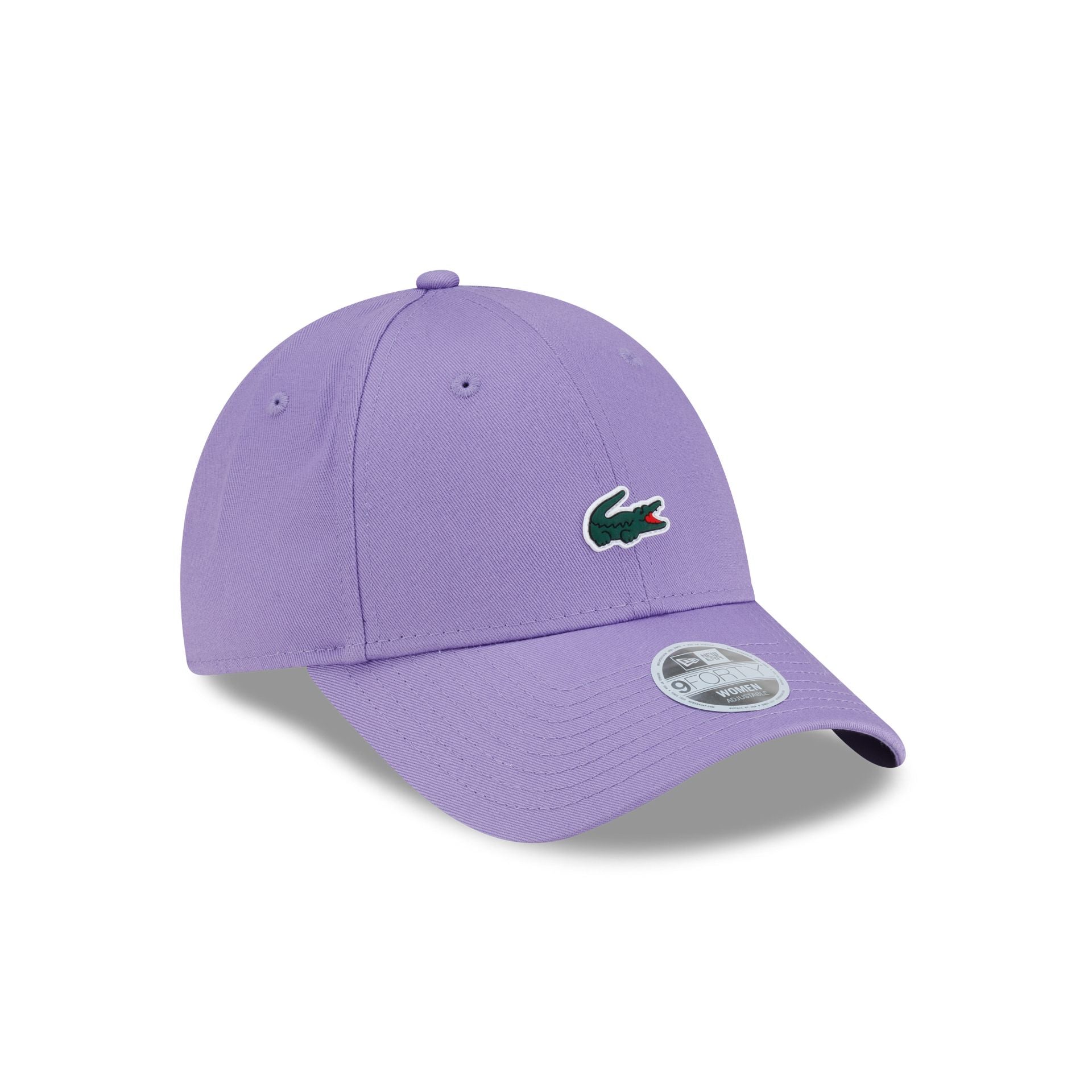 New Era Cap x Lacoste Purple Women's 9FORTY Adjustable Hat