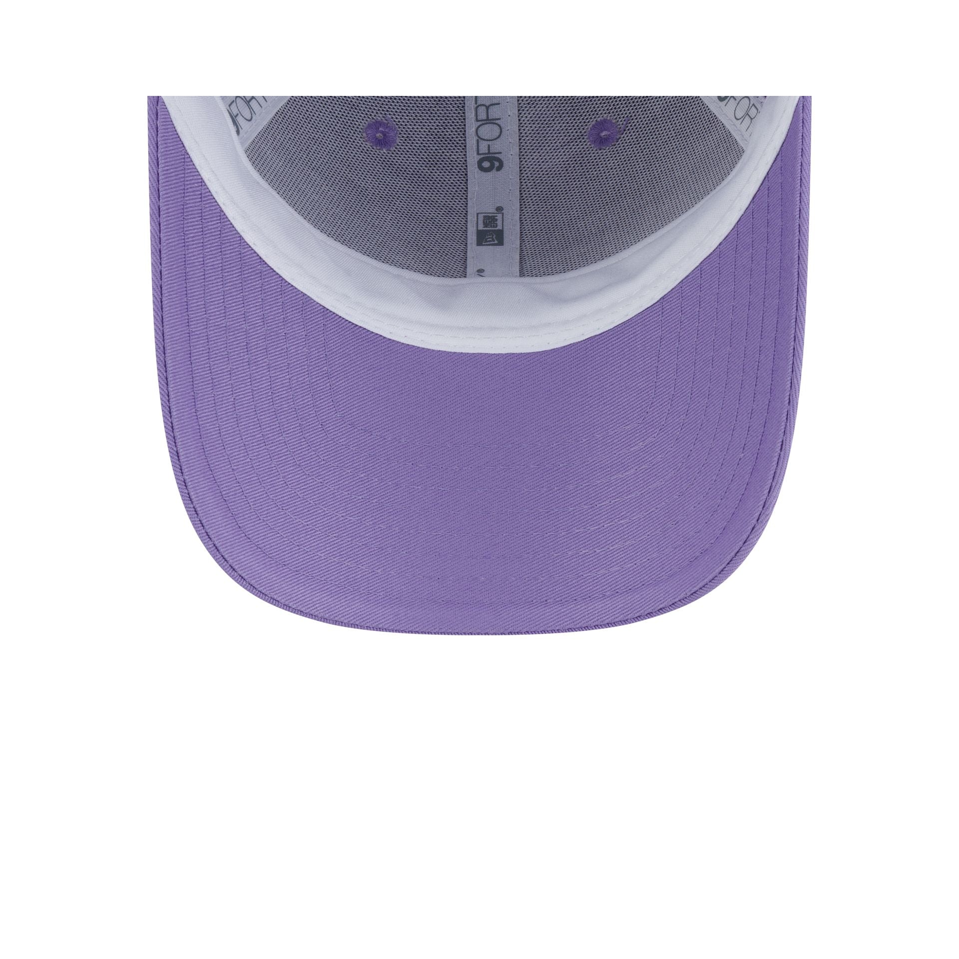 New Era Cap x Lacoste Purple Women's 9FORTY Adjustable Hat