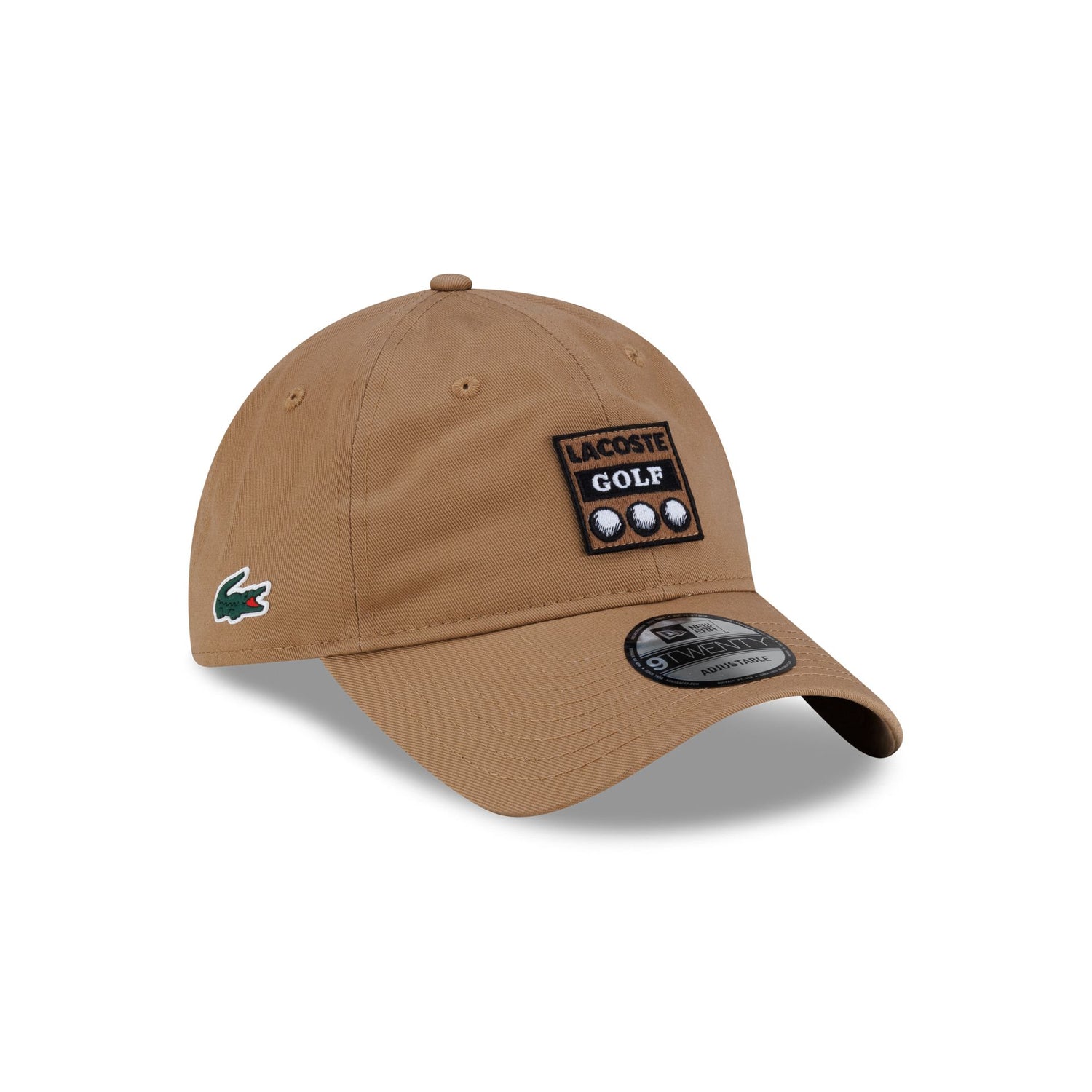 New Era Cap x Lacoste Golf Khaki 9TWENTY Adjustable Hat