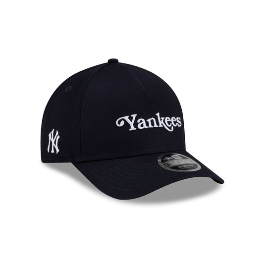 New York or Nowhere x New York Yankees Black 9FORTY M-Crown A-Frame Snapback Hat - New Era Cap