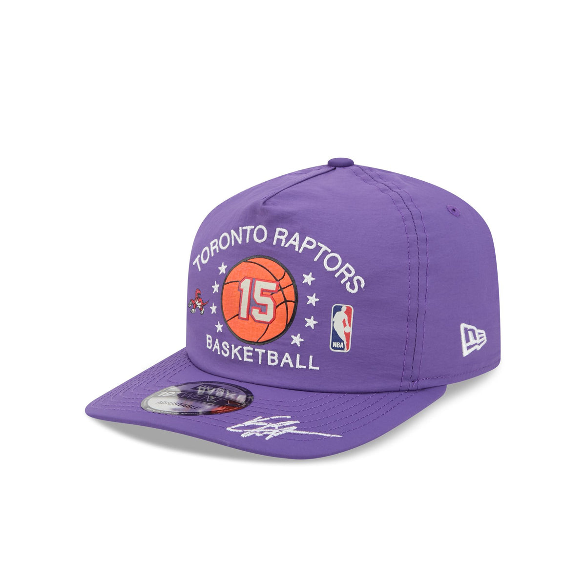 Toronto Raptors Hardwood Classics Vince Carter 19TWENTY Snapback Hat