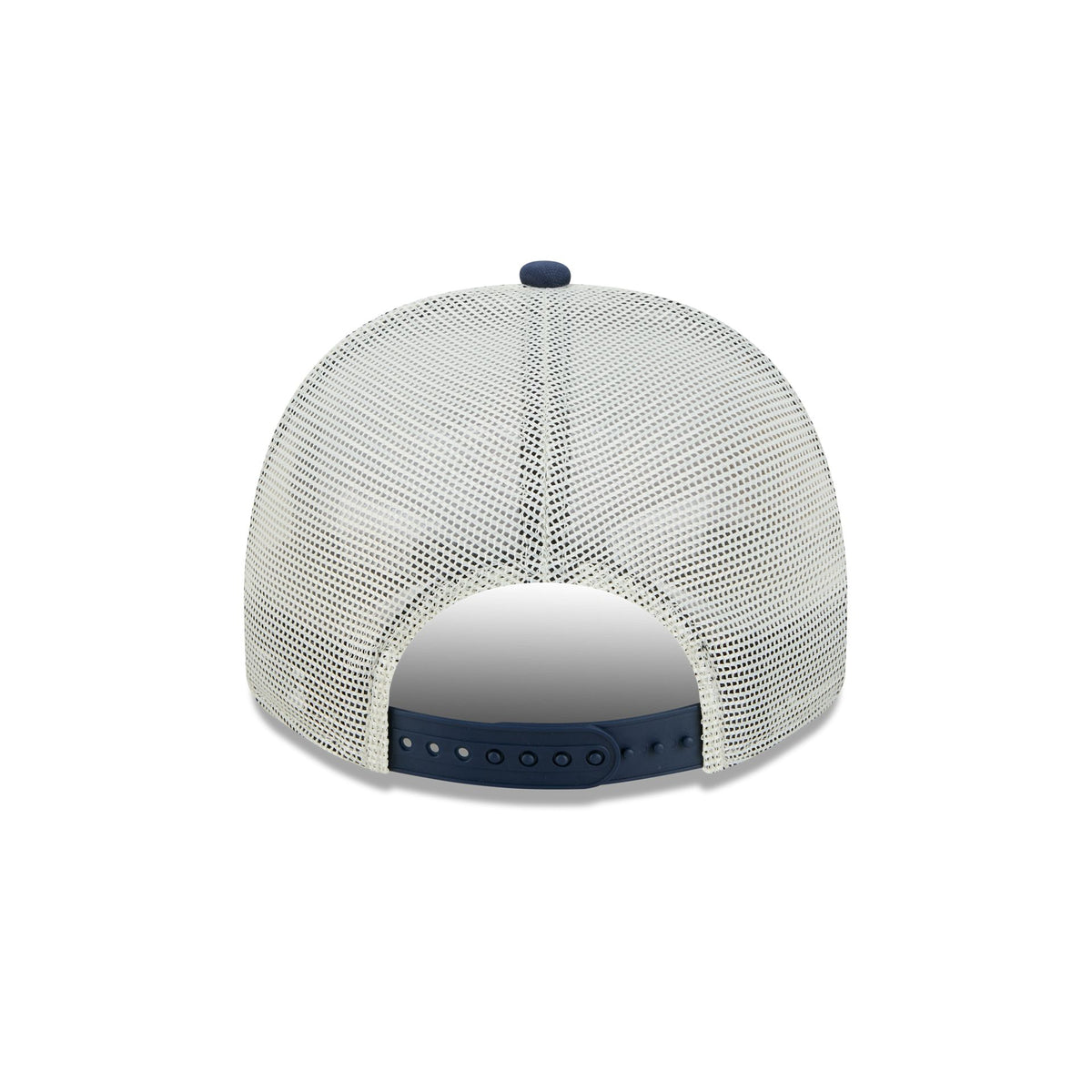 Golden State Warriors Hardwood Classics Patched White 9FIFTY A-Frame Trucker Hat