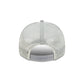 San Antonio Spurs Hardwood Classics Patched White 9FIFTY A-Frame Trucker Hat