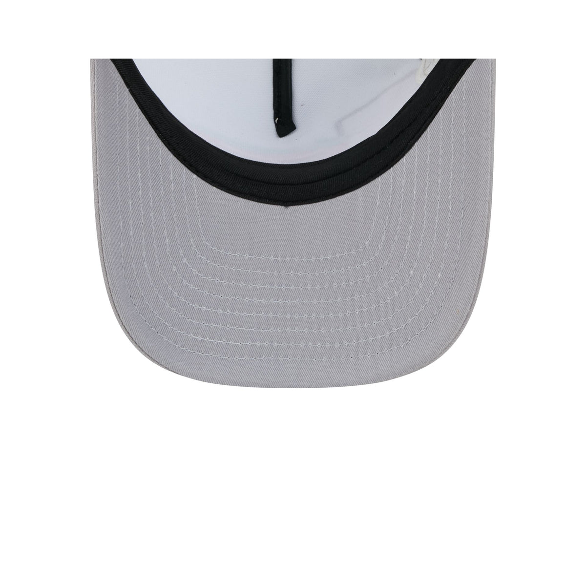 San Antonio Spurs Hardwood Classics Patched White 9FIFTY A-Frame Trucker Hat