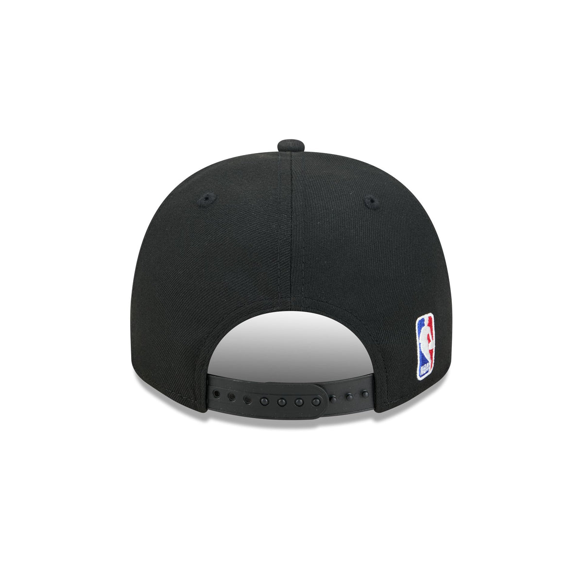 San Antonio Spurs Hardwood Classics Patched Black 9FIFTY A-Frame Snapback Hat