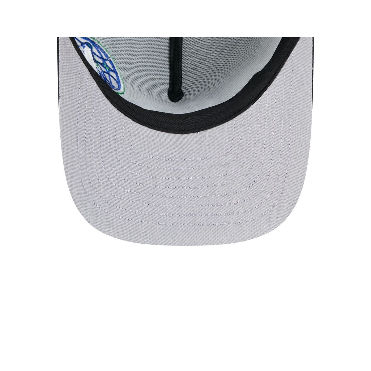 Minnesota Timberwolves Hardwood Classics Patched Black 9FIFTY A-Frame Snapback Hat