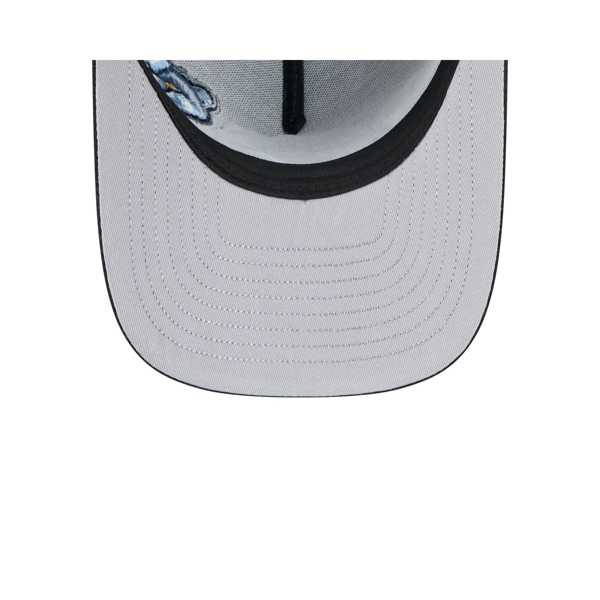 Vancouver Grizzlies Hardwood Classics Patched Black 9FIFTY A-Frame Snapback Hat