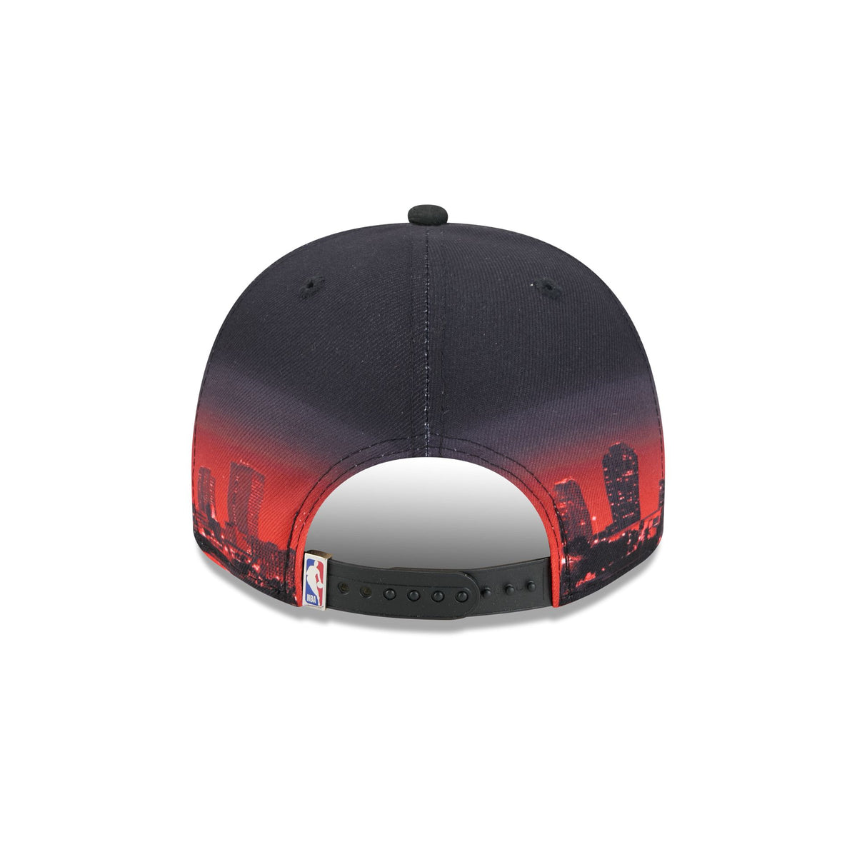 Miami Heat Hardwood Classics Cityscape 9FIFTY A-Frame Snapback Hat