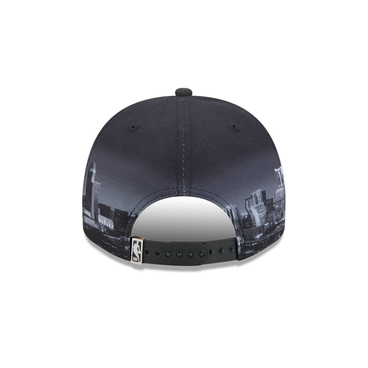 Houston Rockets Hardwood Classics Midnight Cityscape 9FIFTY A-Frame Snapback Hat