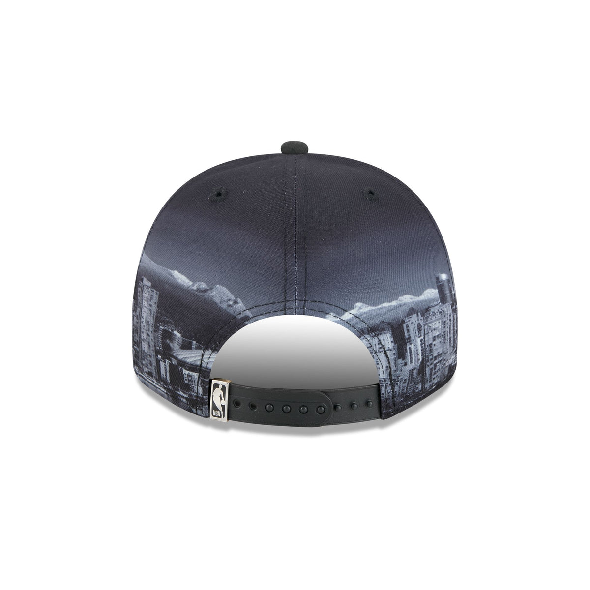 Vancouver Grizzlies Hardwood Classics Midnight Cityscape 9FIFTY A-Frame Snapback Hat