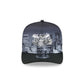 Charlotte Hornets Hardwood Classics Midnight Cityscape 9FIFTY A-Frame Snapback Hat