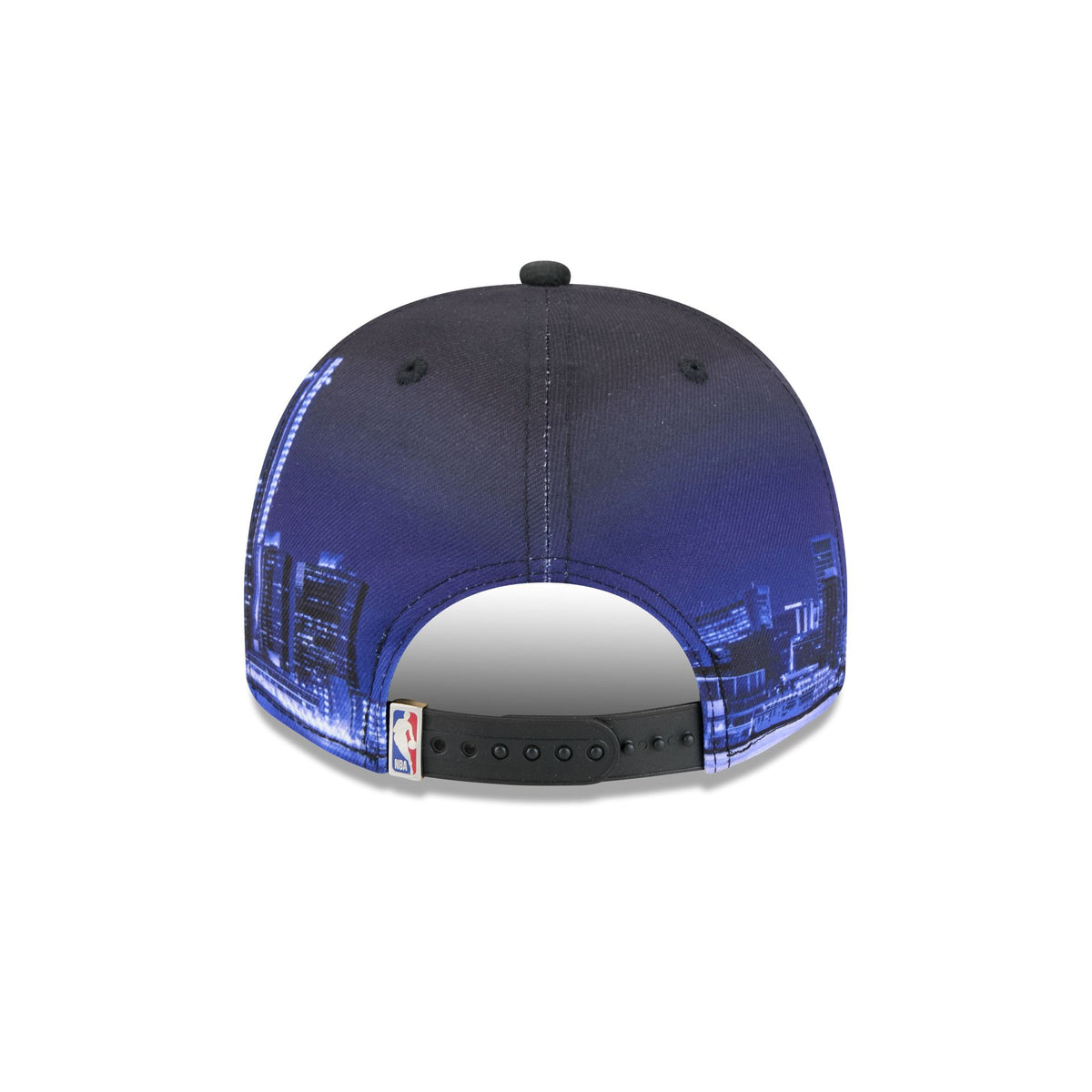 Detroit Pistons Hardwood Classics Cityscape 9FIFTY A-Frame Snapback Hat