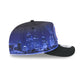 Detroit Pistons Hardwood Classics Cityscape 9FIFTY A-Frame Snapback Hat
