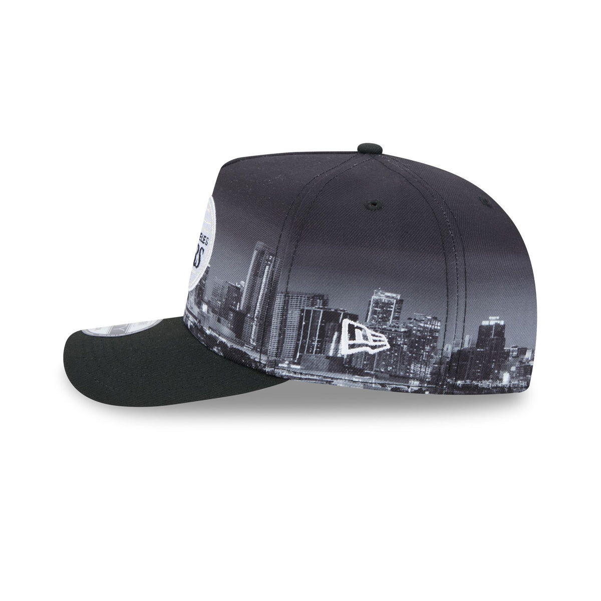 Los Angeles Clippers Hardwood Classics Midnight Cityscape 9FIFTY A-Frame Snapback Hat