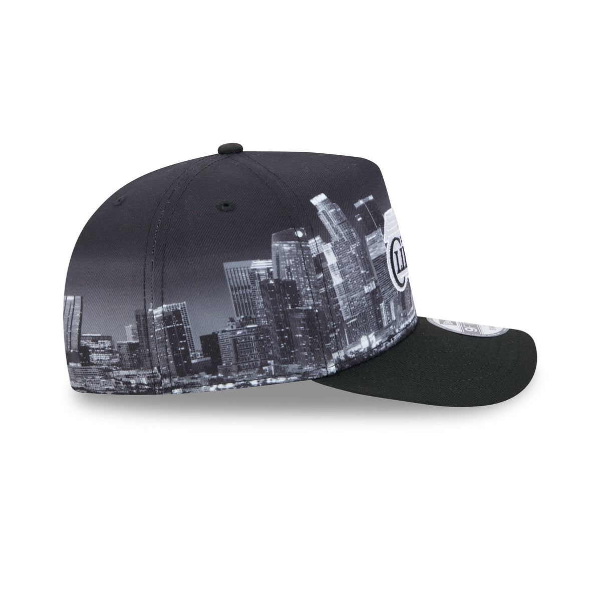 Los Angeles Clippers Hardwood Classics Midnight Cityscape 9FIFTY A-Frame Snapback Hat