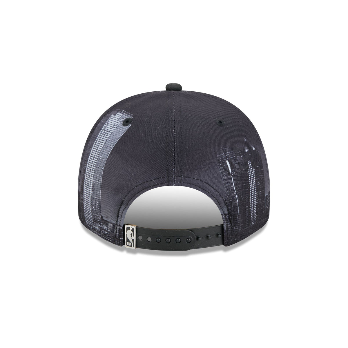 Dallas Mavericks Hardwood Classics Midnight Cityscape 9FIFTY A-Frame Snapback Hat