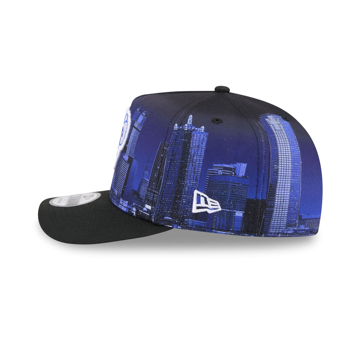 Dallas Mavericks Hardwood Classics Cityscape 9FIFTY A-Frame Snapback Hat