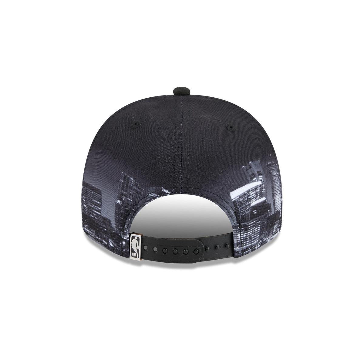 Boston Celtics Hardwood Classics Midnight Cityscape 9FIFTY A-Frame Snapback Hat