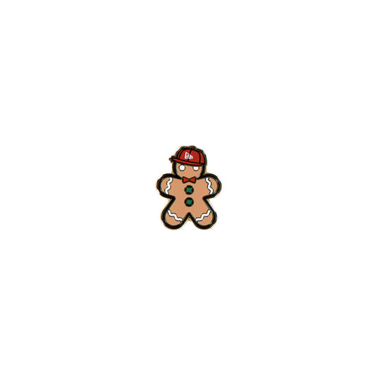New Era Cap Gingerbread Pin