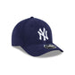 New York Yankees Navy Fleece 9FORTY M-Crown Snapback Hat
