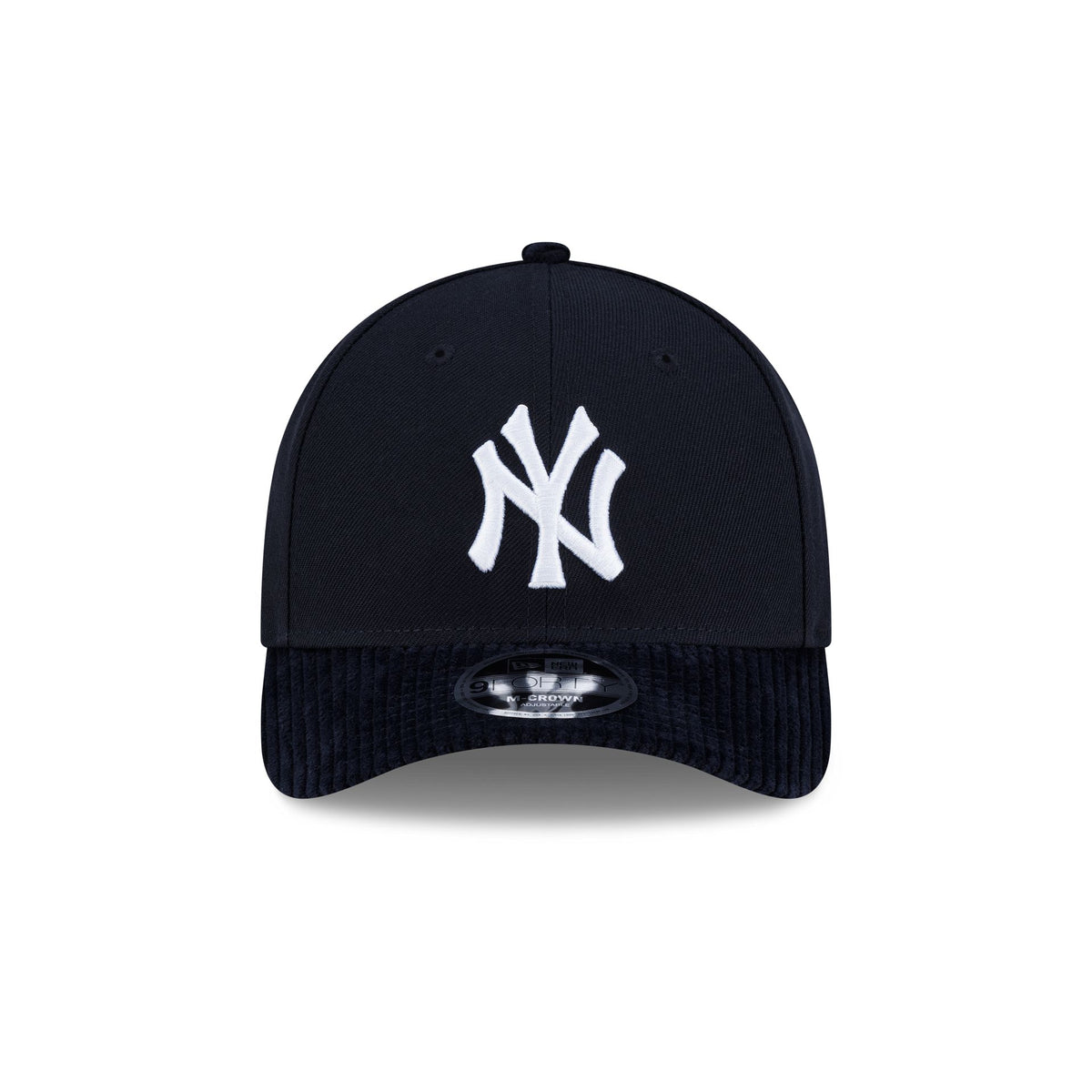 New York Yankees Navy Corduroy Visor 9FORTY M-Crown Snapback Hat