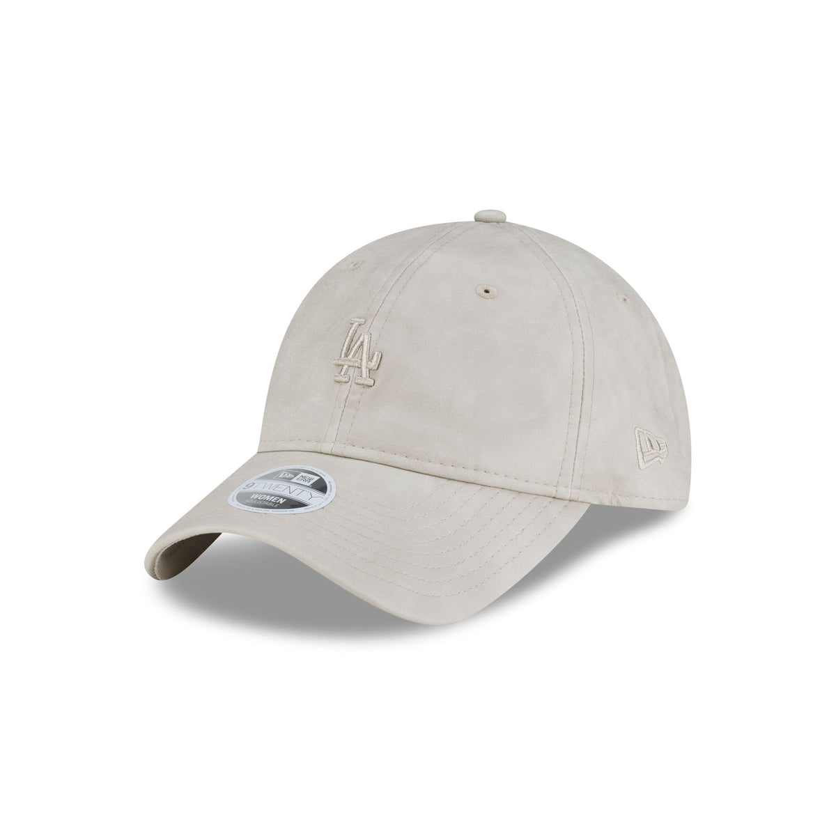 Los Angeles Dodgers Washed Faux Leather Women's 9TWENTY Adjustable Hat
