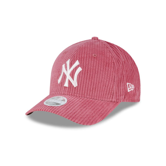 New York Yankees Chunky Cord Pink Women's 9FORTY M-Crown Adjustable Hat