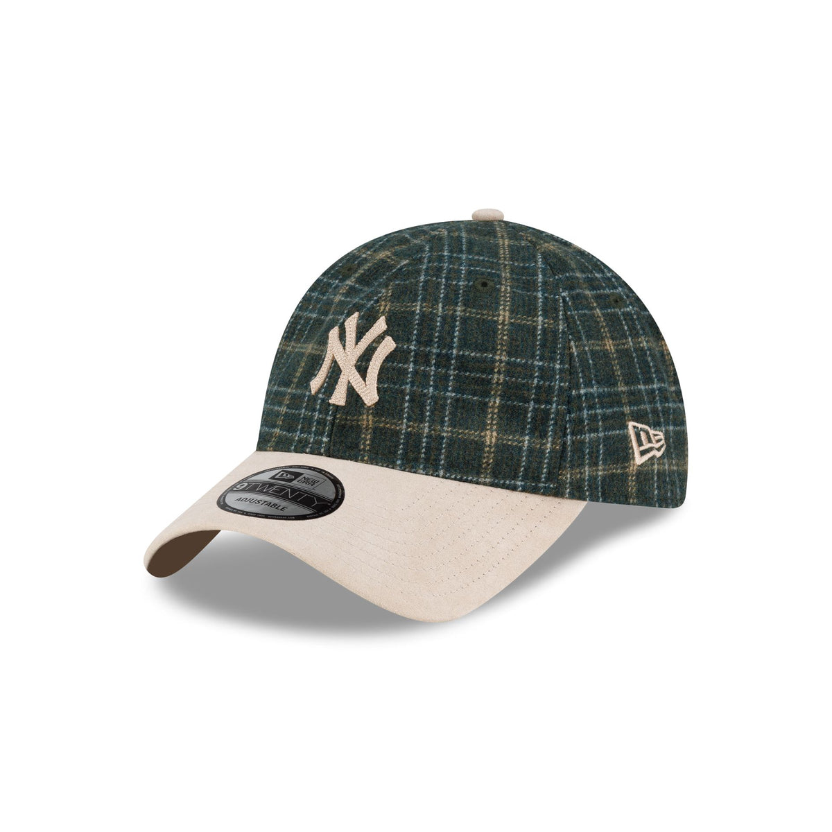 New York Yankees Mixed Checker 9TWENTY Adjustable Hat
