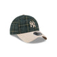 New York Yankees Mixed Checker 9TWENTY Adjustable Hat