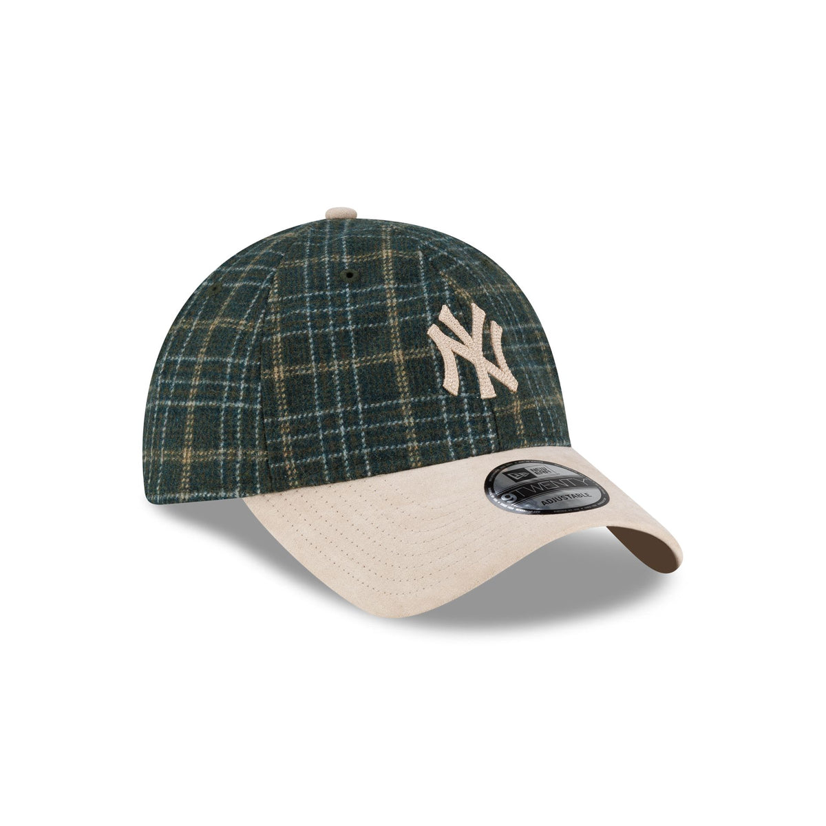 New York Yankees Mixed Checker 9TWENTY Adjustable Hat