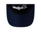 Los Angeles Dodgers Navy Corduroy Script Women's 9TWENTY Adjustable Hat
